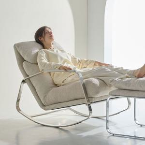 1인용 패브릭 안락 수유 흔들 의자 쇼파 SF-007