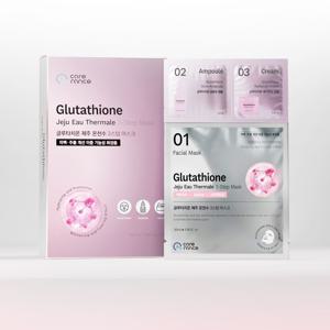 글루타치온 오 떼르말 제주 온천수 3스텝 마스크팩 30ml*10매입