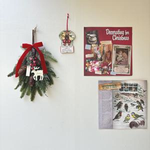 클래식 크리스마스 리스 가랜드 오너먼트 루돌프 3종 Liberty