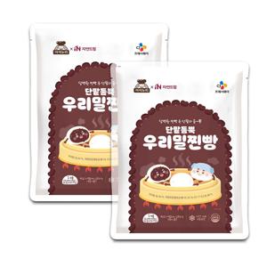 아이누리X자연드림 단팥듬뿍우리밀찐빵 1Kg x2개