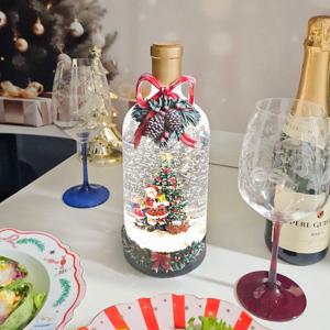 파티 큰 와인병 워터볼 오르골 와인조명 파티소품 스노우볼 LED조명 크리스마스장식 무드등