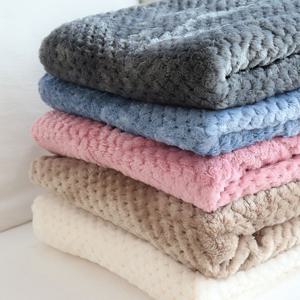 와플 극세사 무릎담요 차량용 미니 사무실 차량 어깨 담요