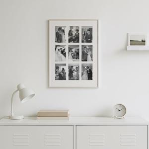 4X6 콜라주 매트 액자 웨딩 아크릴 가족 사진 포스터 주문 제작 8종 5size