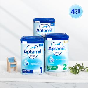 압타밀 프로누트라 어드밴스 HMO 1~3단계 800g X 4캔