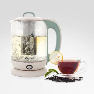 홈 유리 보온 티포트 1.7L