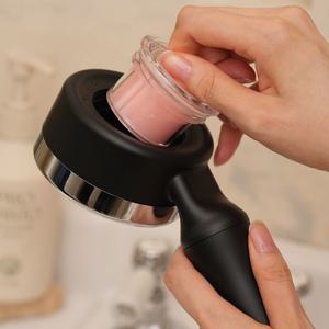 비타민 캡슐 샤워기 블랙 수압상승 샤워기 헤드