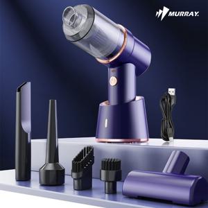 2세대 5000Pa 파워 흡입력 2in1 무선충전 핸디청소기+에어건