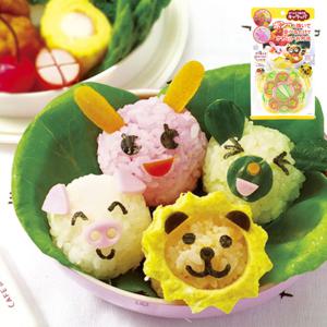 다양한 얼굴 김펀치 야채 햄 치즈 데코틀 커터 K690