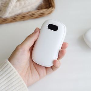 충전식 양면 발열 휴대용 손난로 보조배터리 WM400