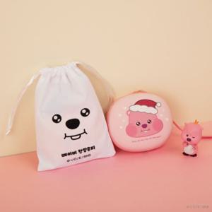 베이비 잔망루피 캐릭터 휴대용 미니 손난로 보조배터리 핫팩