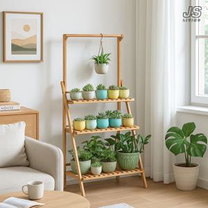 다육이 식물 화분대 화분 받침대 우드 다이 선반 진열대 원목 거실 베란다 화분 정리대