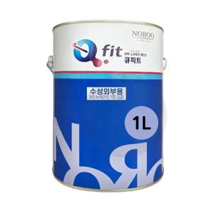노루표 KSM 6010 1종 2급 외부용 수성페인트 친환경 외부 외벽 인테리어 페인트 1L