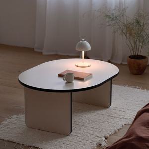 쿠폰가 38,703원~/ NEW 벤티 거실테이블 소파 타원형 원목 좌식 800