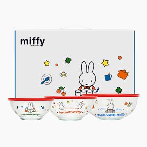 미피 내열유리 믹싱볼 6P (선물 패키지)