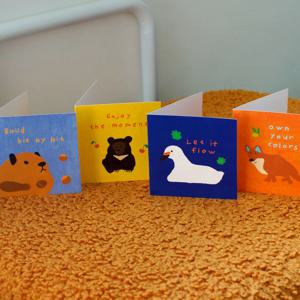 보킷 폴딩카드 멸종위기동물