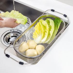 에센셜 싱크 바스켓 길이 조절 확장형 채반 대형(L)