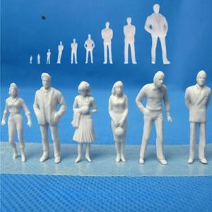 사람모형 디오라마 백색 DIY 재료 미니어처 소품 장식 피규어