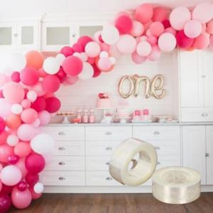 풍선 체인 줄 웨딩 생일 파티 포토존 배경 장식 스트립 풍선 연결고리