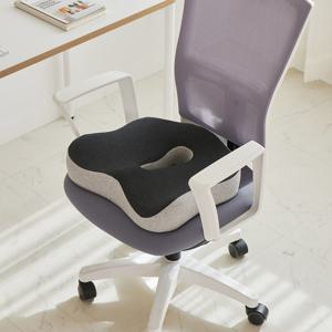테크노 입체 메모리폼 방석 자세교정 사무실 컴퓨터 의자 기능성 방석