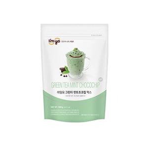 아임요 그린티 민트초코칩 믹스 파우더 800g 카페 라떼 분말