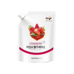 아임요 딸기 베이스 잼류 1kg 과일 요거트 스무디