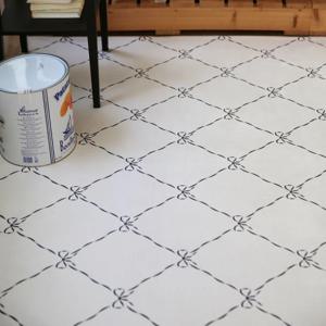 [리퍼] 리본 스퀘어 인테리어 단모 사계절 거실 러그