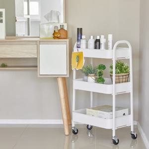 오브 무볼트 이동식 트롤리 선반 3단 3colors