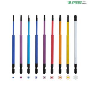 아넥스 전동 육각 롱렌치 일본산 컬러 롱 별렌치