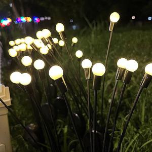 태양광 반딧불 조명 8구 X 2개입 잔디조명 정원등 야외조명 흔들리는 조명 인테리어