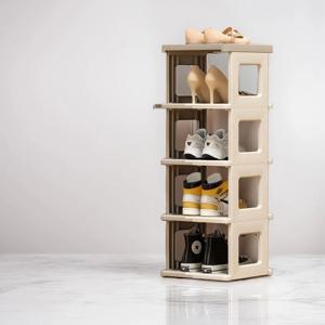 현관 신발장 실내화 신발정리대 수납장 폴딩 접이식 신발장 5단