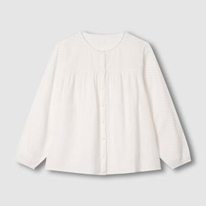 여 이중지 패턴 파자마 셔츠 (3 sizes)(2 colors)