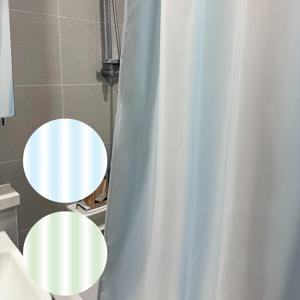 디자인 샤워커튼 패브릭 욕실 방수 커튼(고리포함) 안티 곰팡이 없는 가리개커튼