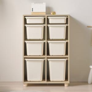 포포 4단 바구니 수납장