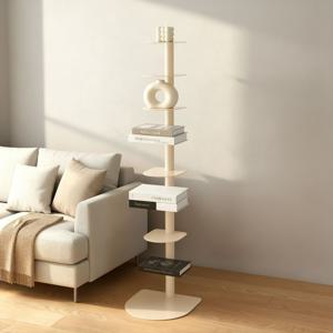 밀라노 북선반 b타입 회전형 각도조절 북타워 철제 책장 진열장