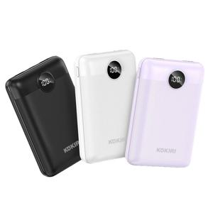 코끼리 고속 충전 LCD PD 22.5W 대용량 3포트 보조배터리 20000mAh