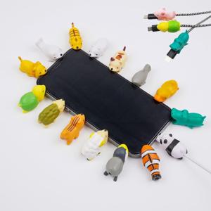 충전기 파손 단선방지 동물 충전케이블 바이트 보호 커버 캡