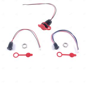 USB 고속충전 C타입 2핀 4핀 연결 케이블 커넥터 고속충전 방수 소켓