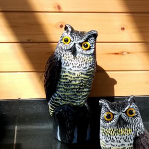 조류퇴치 새쫓기 정원 장식용 대형 인테리어 인형 올빼미 부엉이 모형