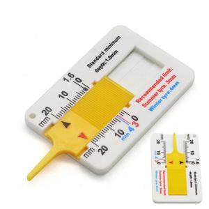 자동차 타이어 마모 검사기 측정기 트레드 게이지 자가정비 눈금자