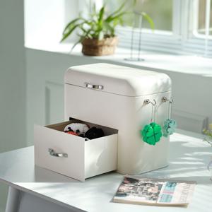 아카이브 철제 슬라이드 수납함 정리함 틴케이스 펜트리수납함