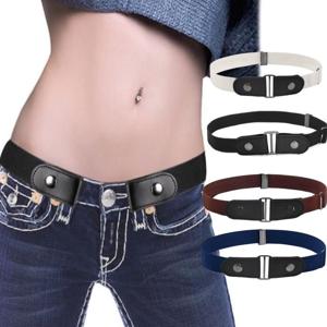 캐쥬얼 길이조절 프리사이즈 탄성 버클없는 프리벨트 노버클 벨트