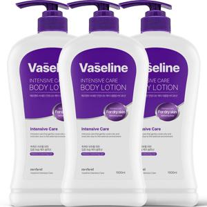 1+1+1 바세린 인텐시브 대용량 바디로션 1000ml 향좋은 고보습 바디크림 남자 여자
