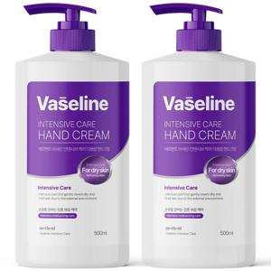 1+1 바세린 인텐시브 대용량 핸드크림 500ml 핸드로션 고보습 퍼퓸 향좋은