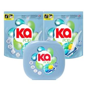 고농축 캡슐세탁세제 브라이트닝/파워/실내 42+35개입X2팩