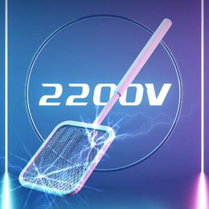 회전 충전식 전기모기채 파리채 M2B