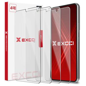 갤럭시 S23 플러스 글리터 액정 강화유리 핸드폰 보호필름 4매