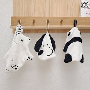 요미 3장 세트 캐릭터 손타올 주방 핸드타올 고리수건 인테리어 타월 어린이집 손수건