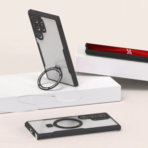 갤럭시S24 울트라 케이스 맥세이프 파비스 지문방지 매트 풀커버 범퍼