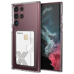 갤럭시S24 울트라 클린에어 슬라이드 범퍼 투명 핸드폰 케이스