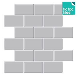 티커타일 써브웨이 그레이 주방타일 스티커타일 붙이는타일 DIY 셀프인테리어